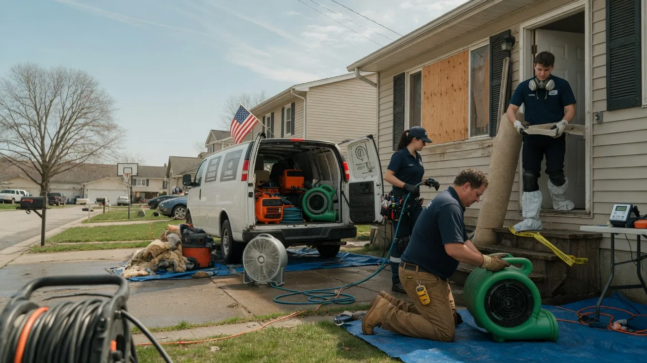 Water Damage Restoration in Hamilton, MI near me